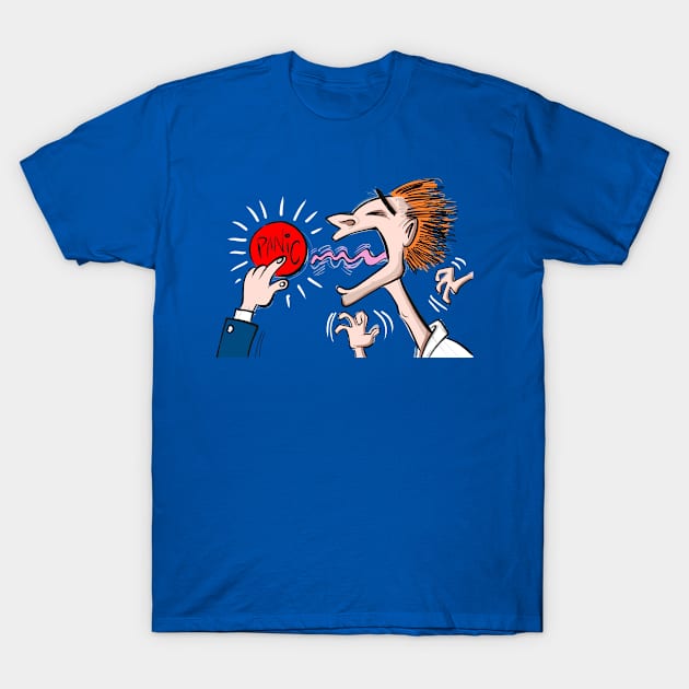 Panic by Screaming T-Shirt by Dani Vittz